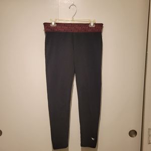 PINK black yoga pants size L